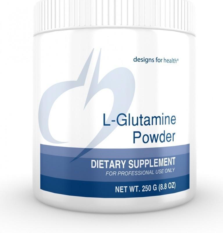 LGlutamine (250gm Powder) by Designs for Health Cambiati Wellness