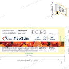 MyoStim Label 1- MYOSTM